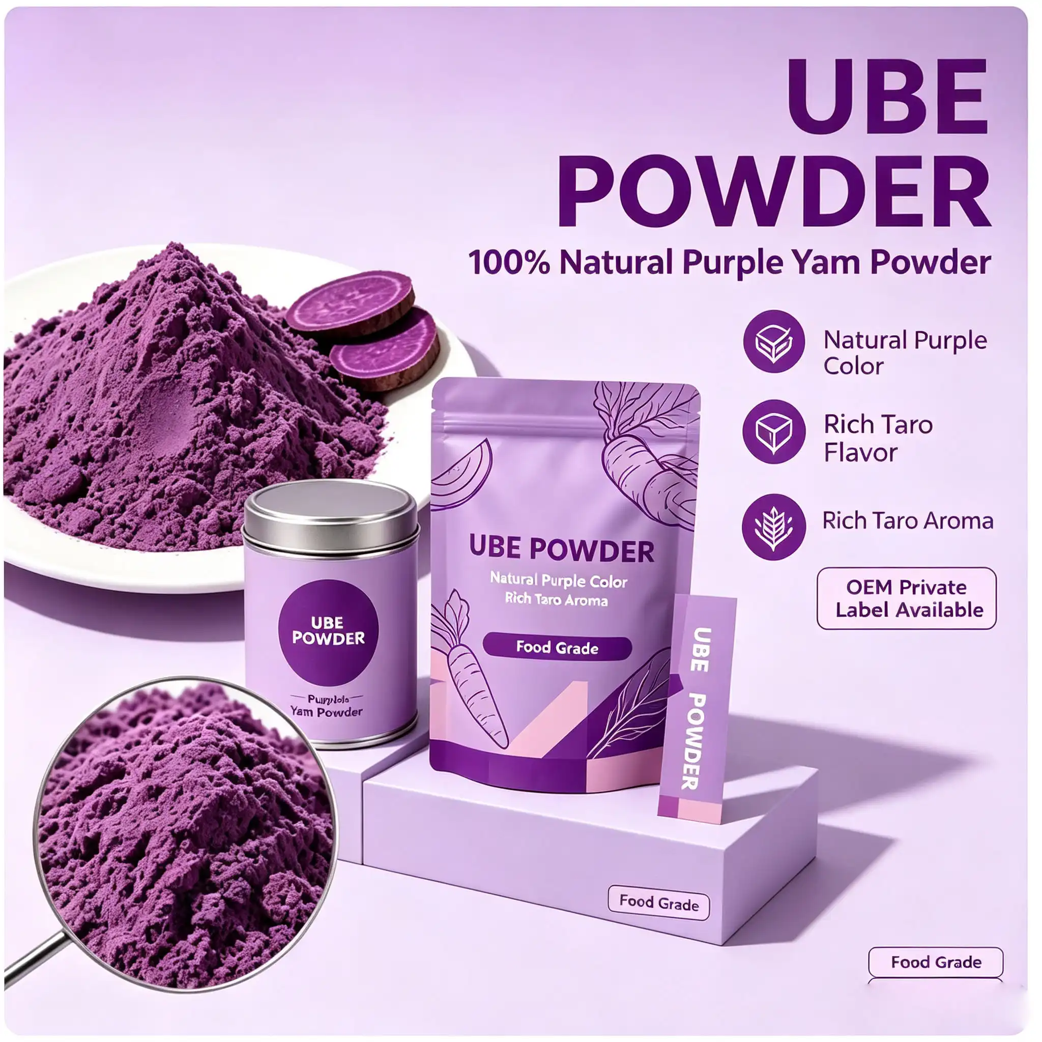 Purple Yam Powder Purple Yam Powder